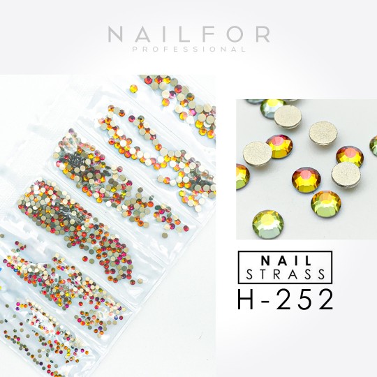 Décoration nail art reconstruction ongle Strass Nail art DÉCORATION H252 Nailfor €6.99