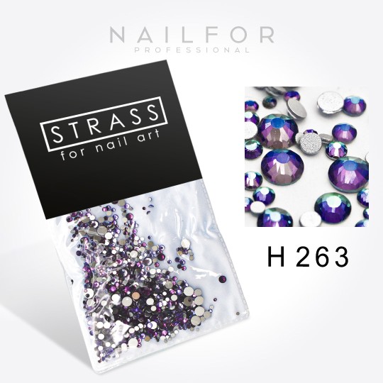 nail art decoration nail reconstruction CRYSTALS Strass Nail art DECORATION H263 Nailfor €6.99