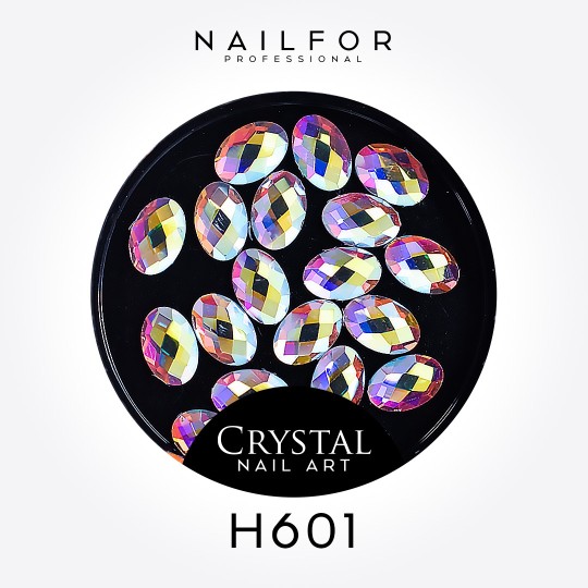 Decoración nail art , reconstrucción de uñas, DECORACIÓN DE PIEDRAS Nail art Crystal UÑAS H601 Nailfor 3,99 €