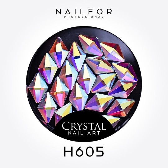 nail art decoration nail reconstruction Crystal Nail art STONES DECORATION H605 Nailfor €3.99