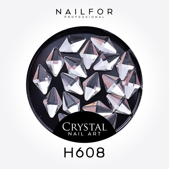 nail art decoration nail reconstruction Crystal Nail art STONES DECORATION H608 Nailfor €3.99
