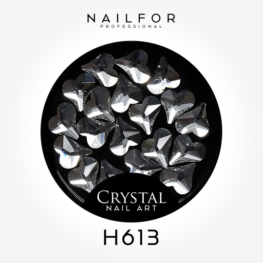 CRISTAL UÑAS ARTE PIEDRAS DECORACIÓN H613