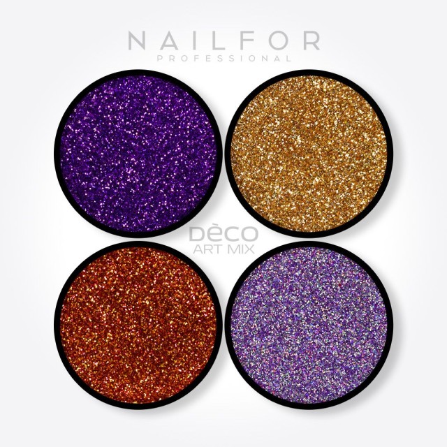 nail art decoration nail reconstruction Deco art mix Fine Glitter - 003 Nailfor €6.99