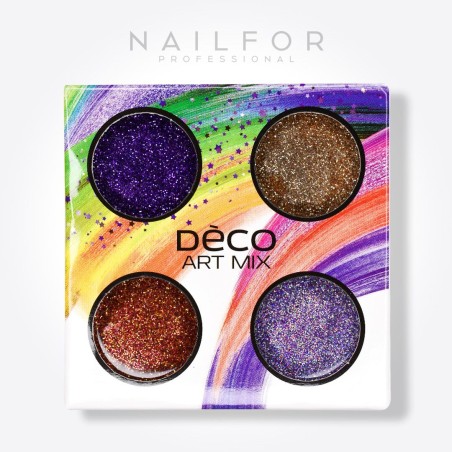Décoration nail art reconstruction Deco art mix Glitter fines - 003 Nailfor 6,99 €