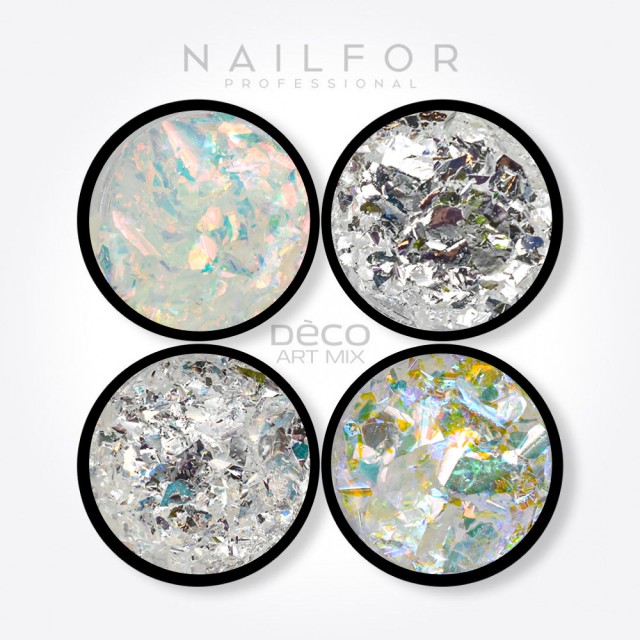 decorazione nail art ricostruzione unghie DECO ART MIX scaglie- 009 Nailfor 6,99 €