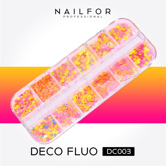 decorazione nail art ricostruzione unghie DECO FLUO - DC003 Nailfor 4,99 €