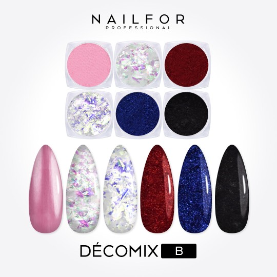 nail art decoration nail reconstruction Decomix B Nailfor €8.99