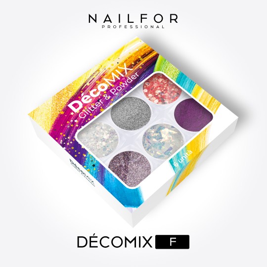 Decoración nail art , reconstrucción de uñas, Decomix F Nailfor 8,99 € 2