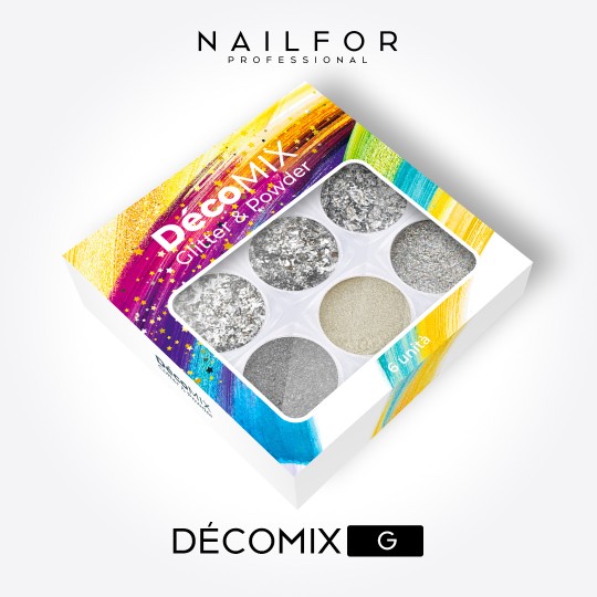 Decoración nail art , reconstrucción de uñas, Decomix G Nailfor 8,99 € 2