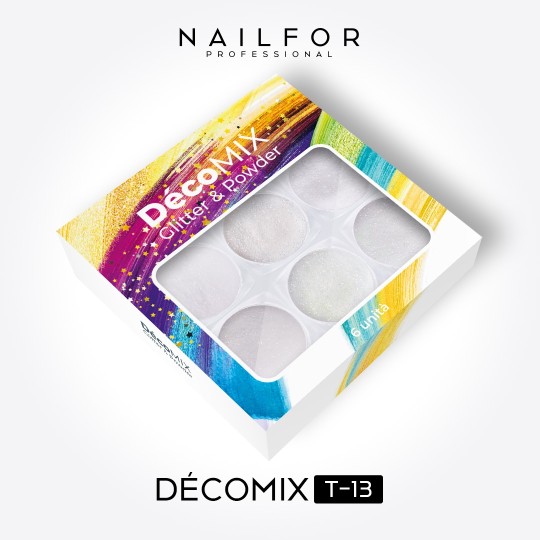 Décoration nail art reconstruction ongulaire Decomix Sugar T13 Nailfor 8,99 € 2