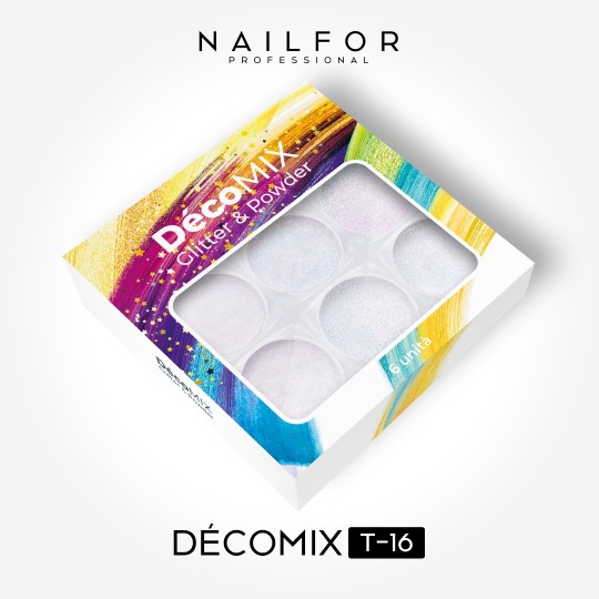 Décoration nail art reconstruction ongulaire Decomix Sugar T16 Nailfor 8,99 € 2