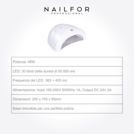 nail reconstruction equipment: Lumin S1 Uv Led LAMP 48W with Timer , Automatic Sensor €28.49