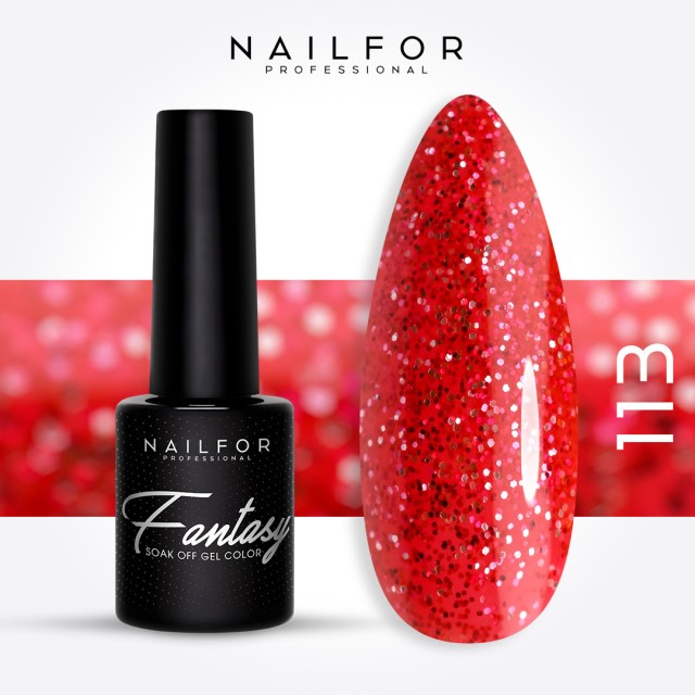 Esmalte de uñas semipermanente color: Fantasy Esmalte semipermanente Gel - 113FAN Nailfor 6,99 €