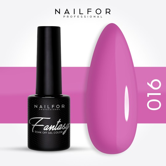 Semi-permanent nail polish color: Fantasy Semi-permanent Gel Polish - 016FAN Nailfor €6.99