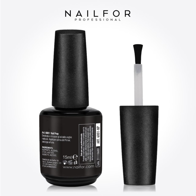 Nail prep Reconstrucción de Uñas Gel - Deshidratante de Uñas 15 ml Nailfor 6,99 €