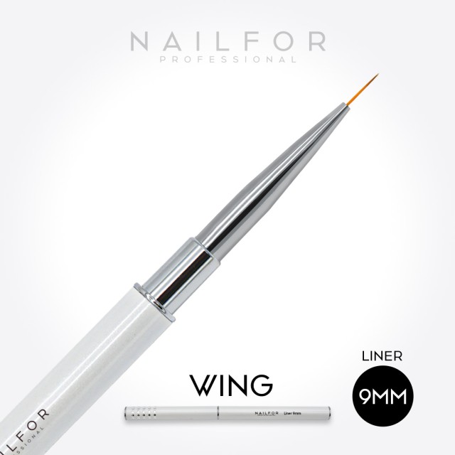 accessori per unghie, nails nail art alta qualità PENNELLO WING Liner 9mm Nailfor 7,99 € Nailfor