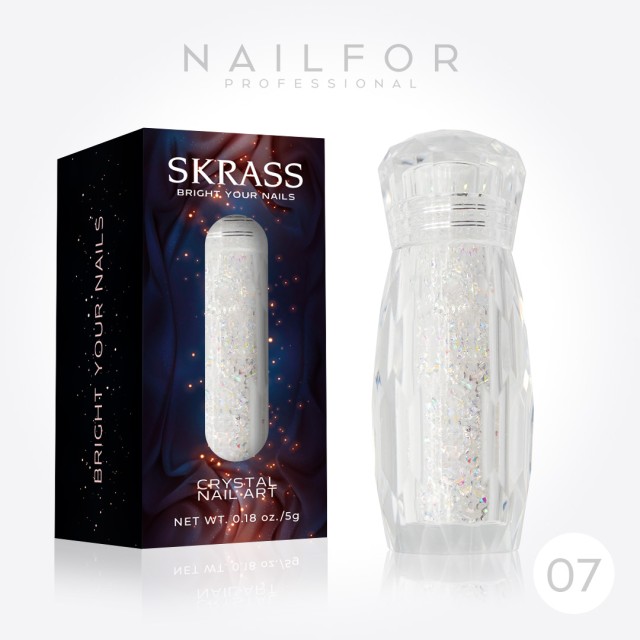 decorazione nail art ricostruzione unghie SKRASS CRYSTAL MICRO - 07 Nailfor 6,99 €