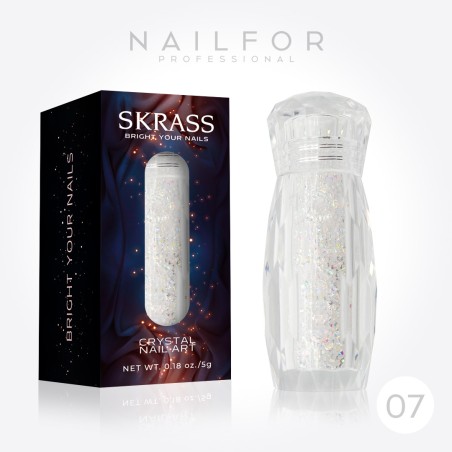 Decoración nail art , reconstrucción de uñas Skrass Crystal Micro - 07 Nailfor 6,99 €