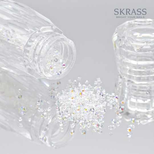 decorazione nail art ricostruzione unghie SKRASS CRYSTAL MICRO - 07 Rainbow Nailfor 6,99 €