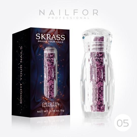Decoración nail art , reconstrucción de uñas Skrass Crystal Micro - 05 Nailfor 6,99 € 2