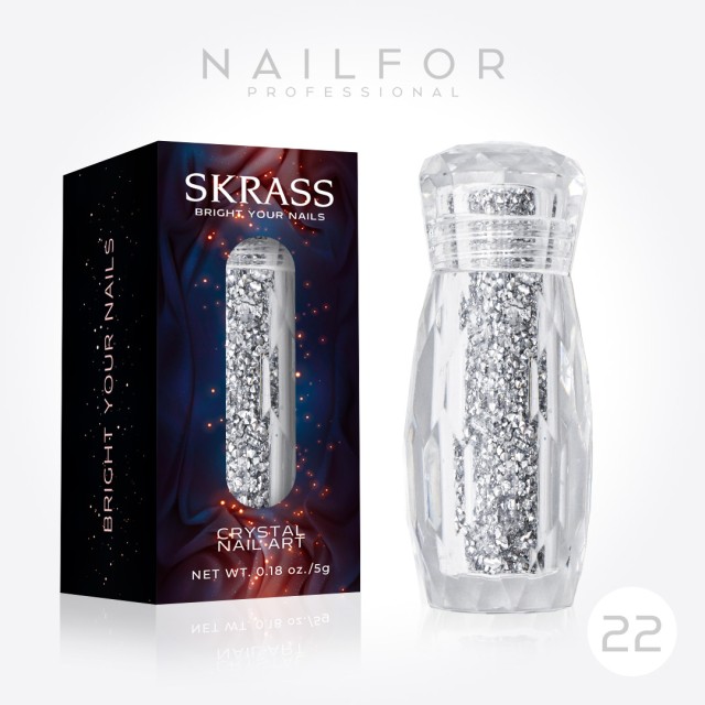 decorazione nail art ricostruzione unghie SKRASS CRYSTAL MICRO - 22 Nailfor 6,99 €