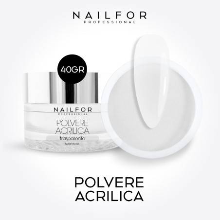 Gel per unghie ricostruzione POLVERE ACRILICA - TRASPARENTE Nailfor 14,99 € Gel per unghie ricostruzione POLVERE ACRILICA - TRASPARENTE Nailfor 14,99 €