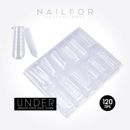nail accessories, nails nail art high quality Under AcrylGel Dual Tips ( Dual System FORMS) – 120PZ Nailfor €7.99 Nailfor nail accessories, nails nail art high quality Under AcrylGel Dual Tips ( Dual System FORMS) – 120PZ Nailfor €7.99 Nailfor