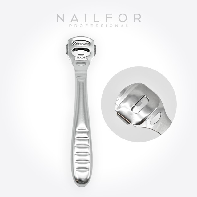 Professional Callus Cutter Steel Handle - Pedicure