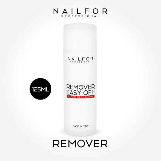 Semi-permanent nail polish color: Easy off Remover for semi-permanent 125ml Nailfor €3.99