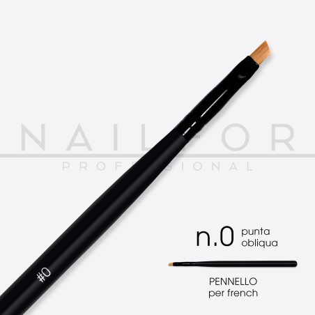 nail accessories, nails nail art high quality BRUSH Pro oblique tip n.0 Nailfor €3.99 Nailfor