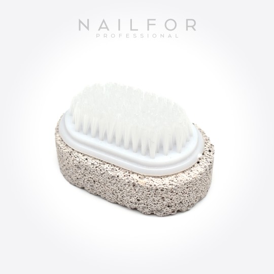 Pumice stone Remove Callus and brush 2in1 Assorted color