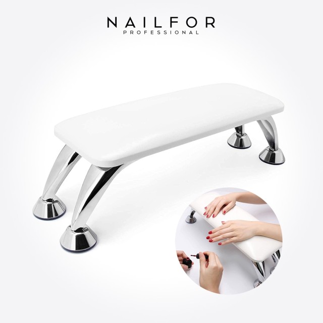 accessori per unghie, nails nail art alta qualità SUPPORTO POGGIAMANI ECOPELLE - BIANCO Nailfor 39,99 € Nailfor
