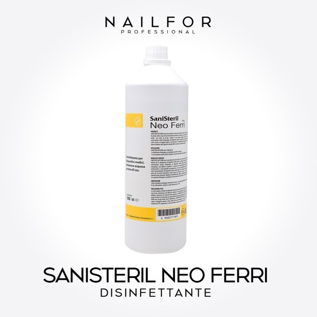 accessori per unghie, nails nail art alta qualità SANISTERIL Neo Ferri new Disinfettante Utensili 1000ml Nailfor 9,99 € Nailfor