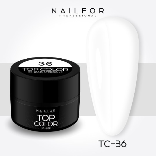 color gel for nails, nail art , nails Painting gel - Top Color 36 White | Nailfor €5.99