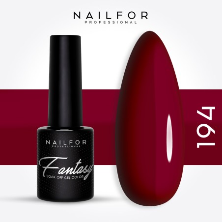 Semi-permanent nail polish color: Fantasy Semi-permanent Gel Polish - 194FAN Nailfor €6.99