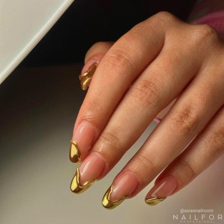 decorazione nail art ricostruzione unghie POLVERE CHROME - ORO Nailfor 3,99 € decorazione nail art ricostruzione unghie POLVERE CHROME - ORO Nailfor 3,99 €