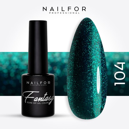 Semi-permanent nail polish color: Fantasy Semi-permanent Gel Polish - 104FAN Emerald Nailfor €6.99 Semi-permanent nail polish color: Fantasy Semi-permanent Gel Polish - 104FAN Emerald Nailfor €6.99