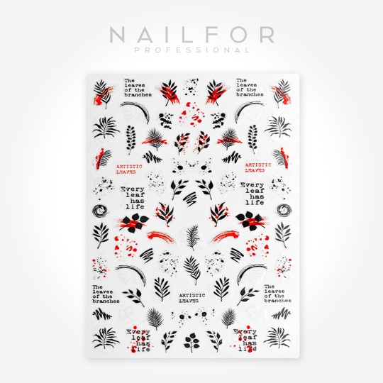 nail art decoration nail reconstruction Stickers ADHESIVES ST631 polka style Nailfor €1.99