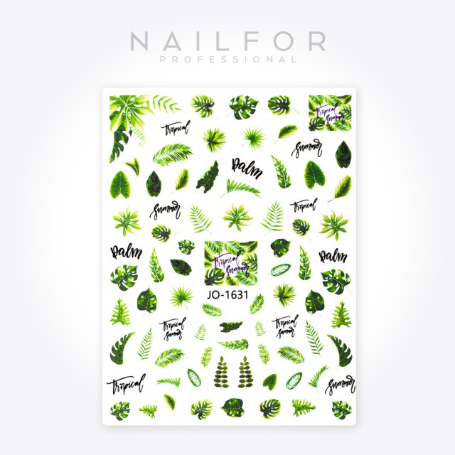 Décoration nail art reconstruction d'ongles Stickers ST635 Forest Nailfor 1,99 €